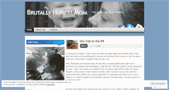 Desktop Screenshot of brutallyhonestmom.com